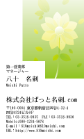 テンプレート名刺【eco-d036-zyz-04】