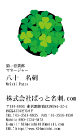 テンプレート名刺【eco-d038-zyz-04】