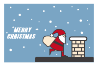クリスマスカード(私製はがき)【Christmas Card-d057-zy-04】
