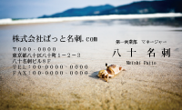 テンプレート名刺【animal photo-d020-zdk】