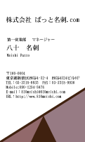 テンプレート名刺【engineering-d028-zyz-04】