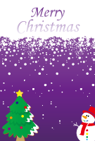 クリスマスカード(私製はがき)【Christmas Card-d004-lm】