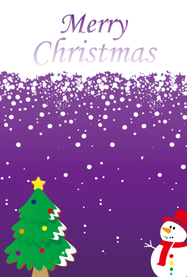 クリスマスカード(私製はがき)【Christmas Card-d004-lm】