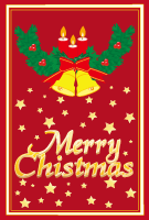 クリスマスカード(私製はがき)【Christmas Card-d015-lm】