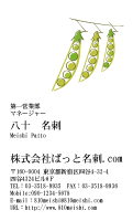 テンプレート名刺【plant-d102-zy-04】