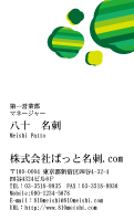 テンプレート名刺【eco-d076-tll-04】