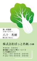 テンプレート名刺【Vegetable&Fruit-d164-zdk-16】