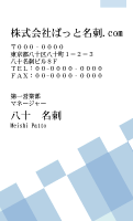 テンプレート名刺【Pattern-d112-kxp-zy】