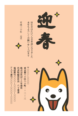 年賀状(官製はがき)【New Year's card-d132-zy-04】