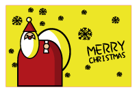 クリスマスカード(私製はがき)【Christmas Card-d056-zy-04】