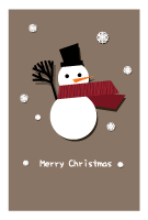 クリスマスカード(私製はがき)【Christmas Card-d048-zy-04】