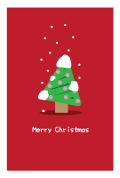 クリスマスカード(私製はがき)【Christmas Card-d049-zy-04】