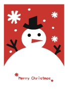 クリスマスカード(私製はがき)【Christmas Card-d053-zy-04】