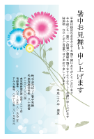 暑中見舞い(官製はがき)【Summer greeting card-d008-yzt-zy】