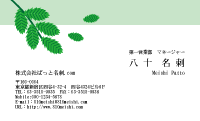 テンプレート名刺【plant-d243-zy-04】