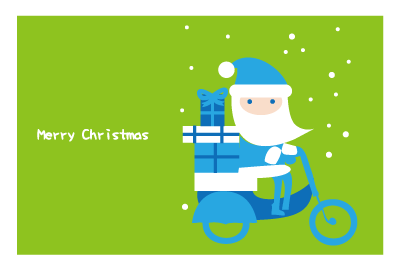 クリスマスカード(私製はがき)【Christmas Card-d063-zy-04】