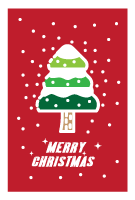 クリスマスカード(私製はがき)【Christmas Card-d059-zy-04】