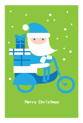 クリスマスカード(私製はがき)【Christmas Card-d063-zy-04】