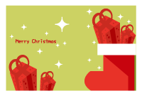 クリスマスカード(私製はがき)【Christmas Card-d066-zy-04】