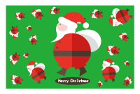 クリスマスカード(私製はがき)【Christmas Card-d067-zy-04】
