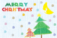 クリスマスカード(私製はがき)【Christmas Card-d021-lm-zyz】