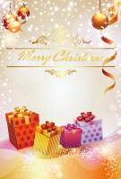 クリスマスカード(私製はがき)【Christmas Card-d022-lm】