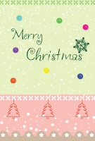 クリスマスカード(私製はがき)【Christmas Card-d040-zyz】