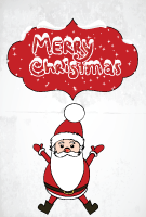 クリスマスカード(私製はがき)【Christmas Card-d043-zyz】